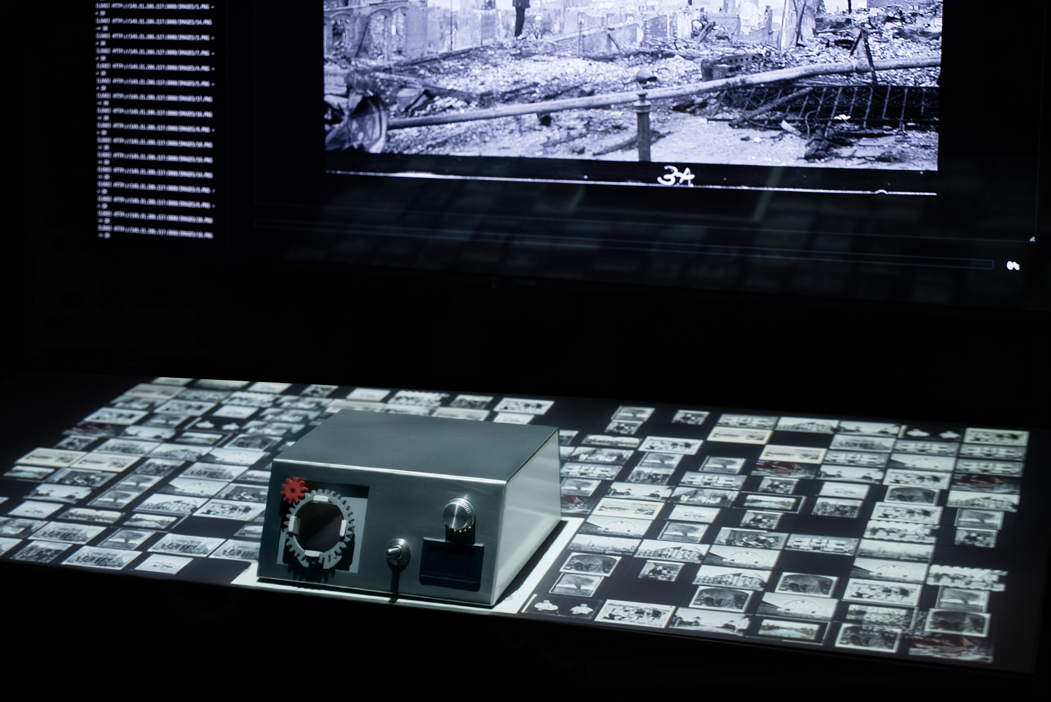 A Digital Installation to show decay