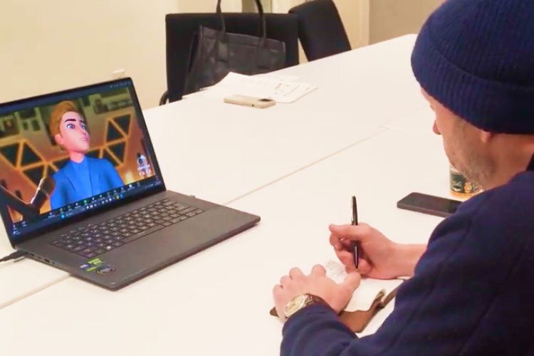 Blind pitch evaluation setting where a Venture Capitalist (VC) reviews a founder's pitch.